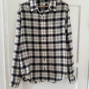 Outerknown Monochrome Plaid Men's Shirt